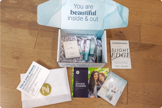 Neora Enrollment Welcome Box with Enrollment Kit